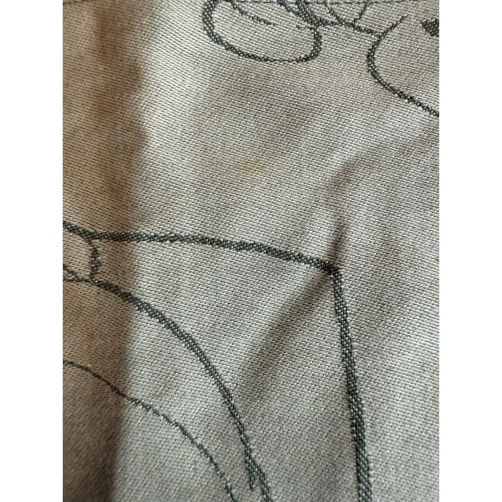 Vtg Disney 100 Acre Wood Winnie the Pooh Friends Sage Green Table‎ Cloth Napkins
